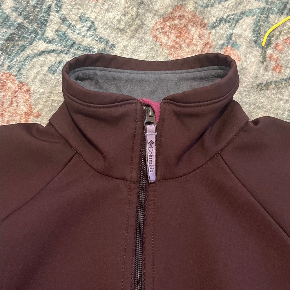 Columbia Dark Purple Shell Jacket - Picture 3 of 8